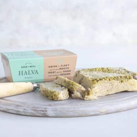 Seed+ Mill Pistachio Halva Lifestyle shot from Panzer's