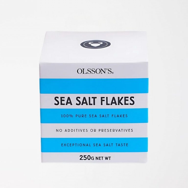 Olsson's Sea Salt Flakes Cube Box at Panzer's