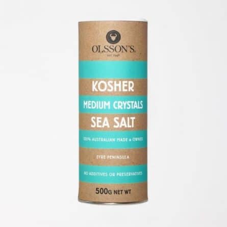 Olsson's Kosher Sea Salt 500g at Panzer's