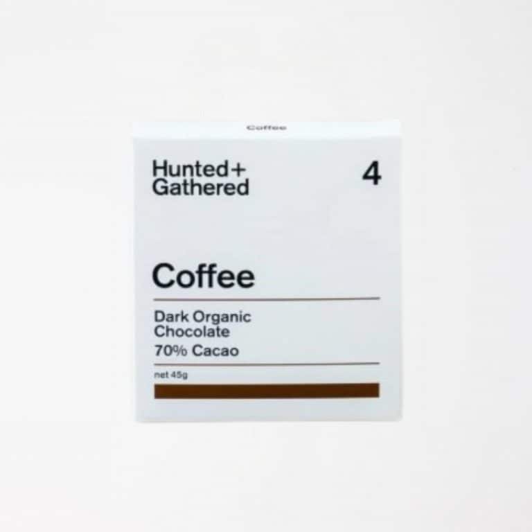 Hunted + Gathered Organic Coffee Chocolate Bar at Panzer's