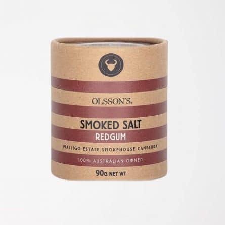 Olsson's Red Gum Smoked Salt refill Kraft Canister from Panzer's