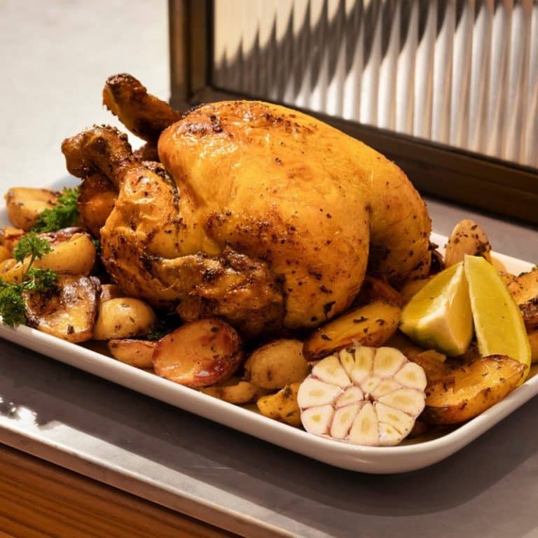 Panzer’s Signature Rotisserie Chicken: Juicy, Golden, and Full of Flavour
