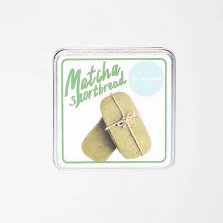 Too Much Sugar Matcha Shortbread Tin from Panzer's