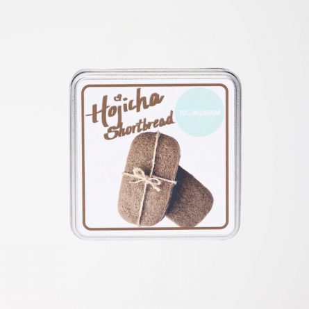 Too Much Sugar Hojicha Shortbread Tin from Panzer's