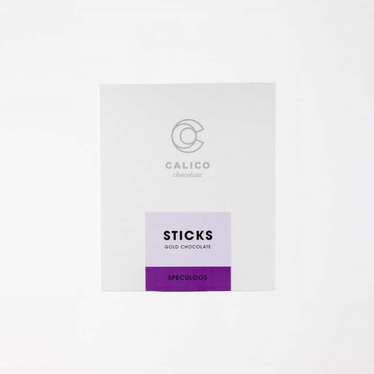 Calico Speculoos Gold Chocolate Sticks Square