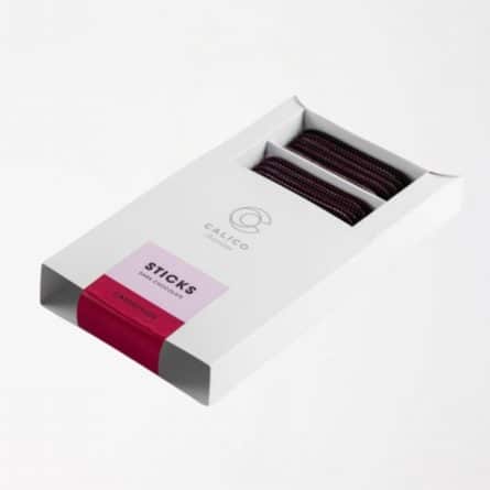 Calico Cassis Yuzu Dark Chocolate Sticks from Panzer's