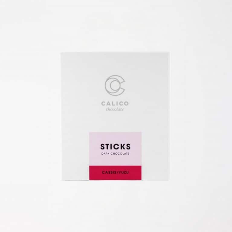 Calico Cassis Yuzu Dark Chocolate Sticks from Panzer's Square