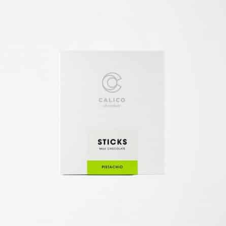 Calico Pistachio Milk Chocolate Stick from Panzer's Square