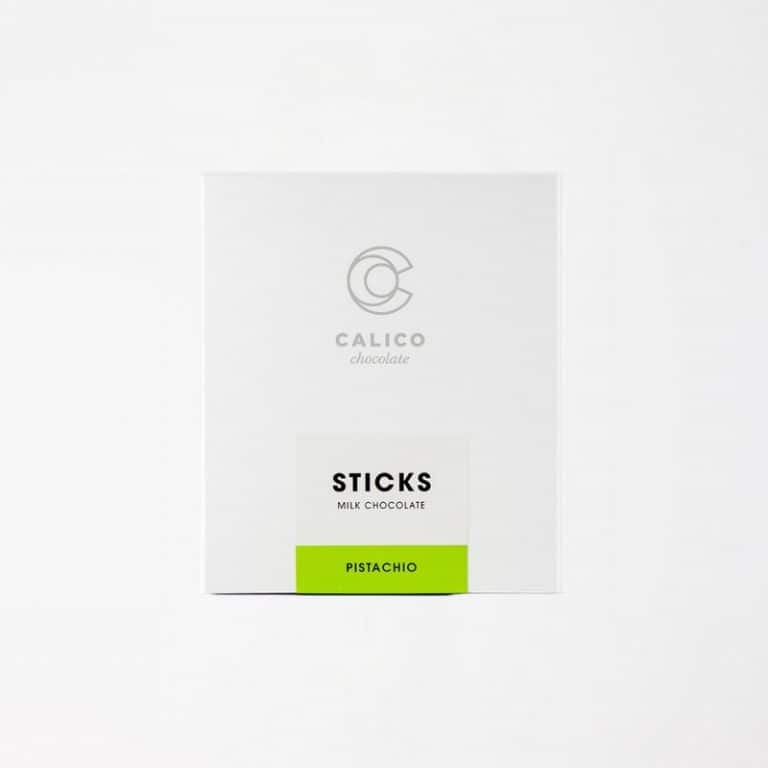 Calico Pistachio Milk Chocolate Stick from Panzer's Square