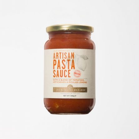 Artisan Pasta Sauce - Tomatoes, Artichoke & Pickled Lemons from Panzer's