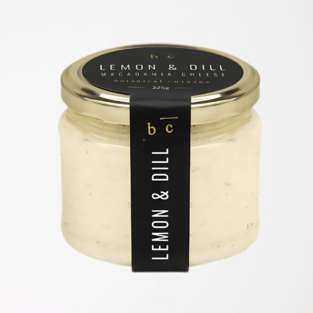 Botanical Cuisine Lemon & Dill Macademia Cheese from Panzer's