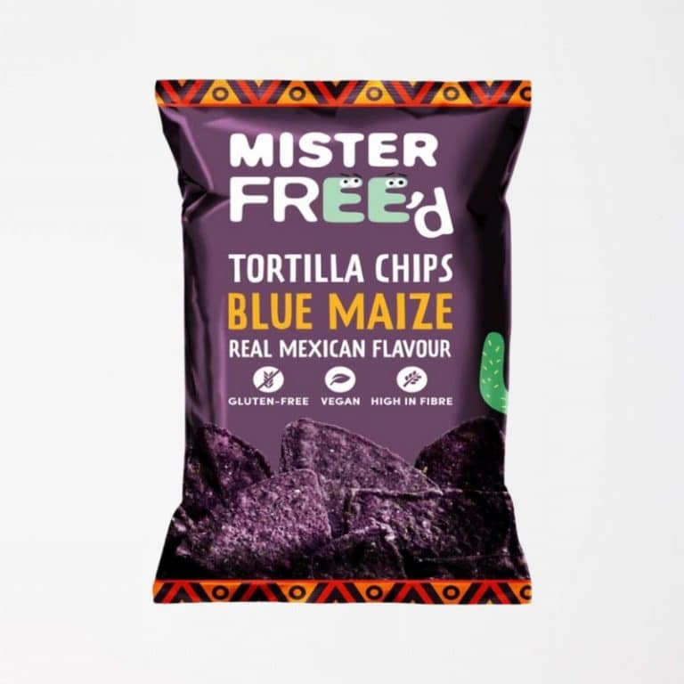 Mister Free'd GF Tortilla Chips Blue Maize from Panzer's
