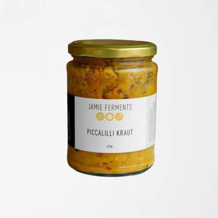 Jamie Ferments Piccalilli Kraut from Panzer's
