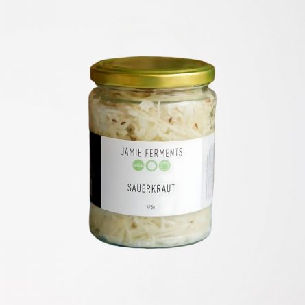 Jamie Ferments Sauerkraut from Panzer's