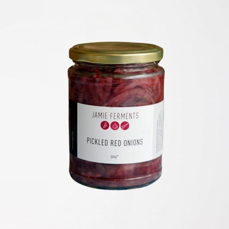 Jamie Ferments Pickled Red Onions from Panzer's