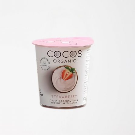Cocos Organic Coconut Yoghurt Strawberry 125g from Panzer's