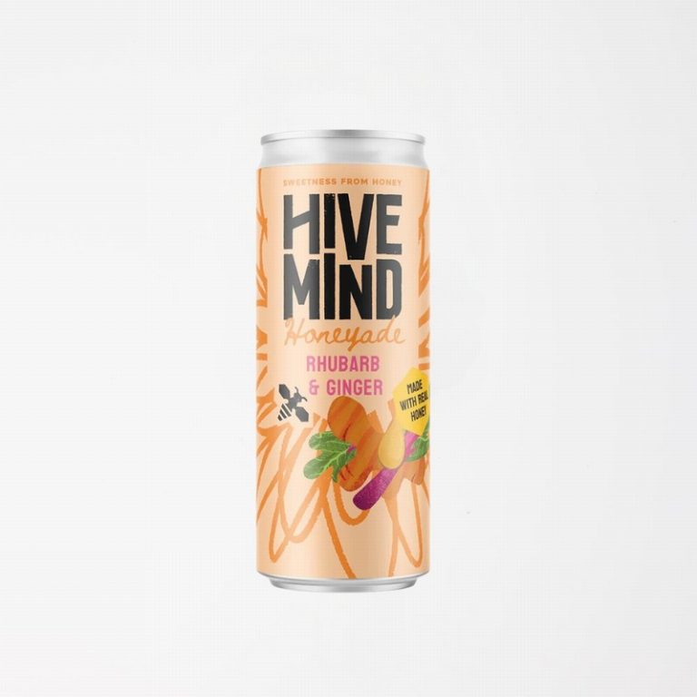 Hive Mind Rhubarb & Ginger Honeyade fromPanzer's