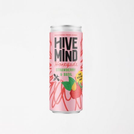 Hive Mind Strawberry & Basil Honeyade from Panzer's