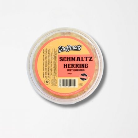 Cheffman's Schmaltz Herring with Onions from Panzer's