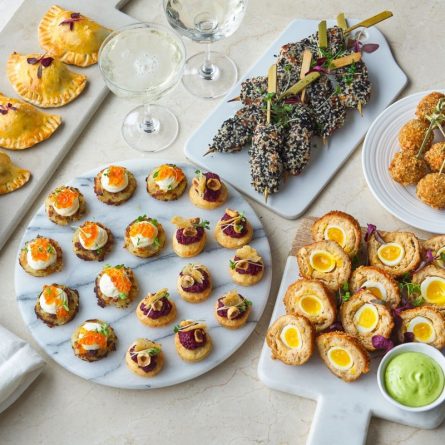Savoury Canapes at Panzer's