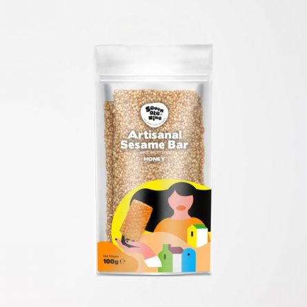 Seven Ate Nine Artisanal Sesame Bar with Honey from Panzer's