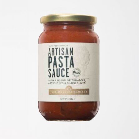 Artisan Pasta Sauce - Tomatoes, Artichoke & Black Olives from Panzer's