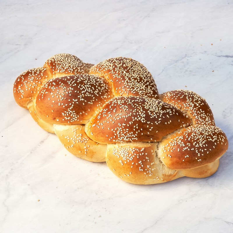 Sesame Challah Bread at Panzer's Square