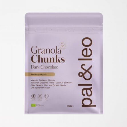 Pal & Leo Dark Chocolate Organic Granola Chunks