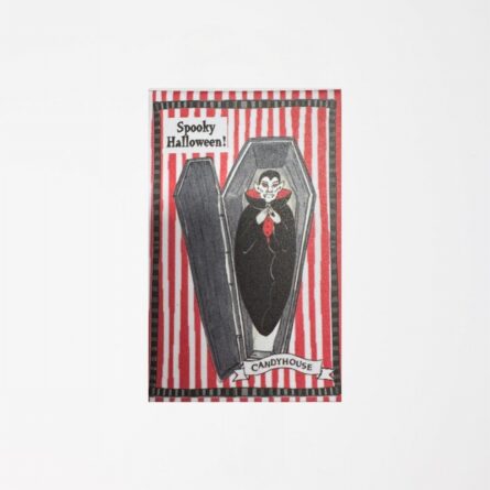 Candy House Dracula Coffin Match Box from Panzer's