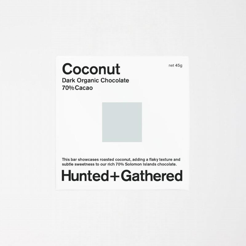Hunted + Gathered Organic Coconut Bar from Panzer's Deli London