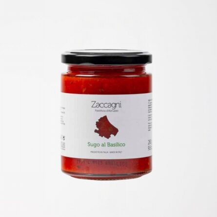 Zaccagni Basilico Pasta Sauce from Panzer's