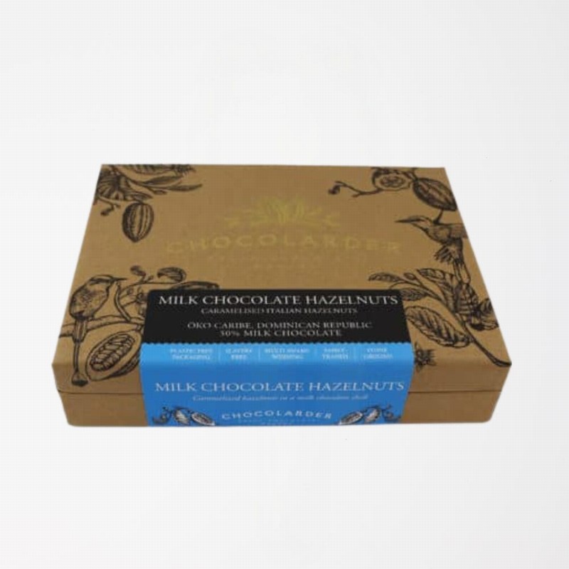 Chocolarder 50% Milk Chocolate Hazelnuts from Panzer's