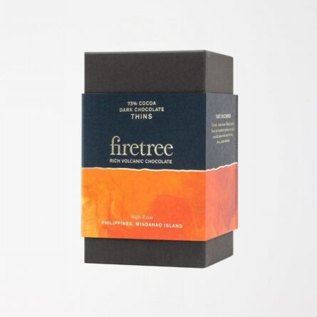 Philippines Mindanao Island 73% Chocolate Thins from Panzer's