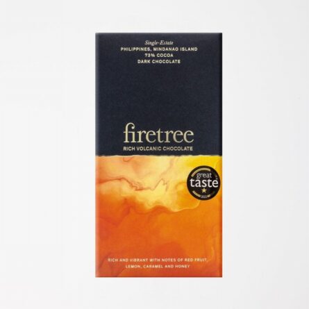 Firetree 73% single-estate dark chocolate bar from Mindanao Island, Philippines at Panzer's