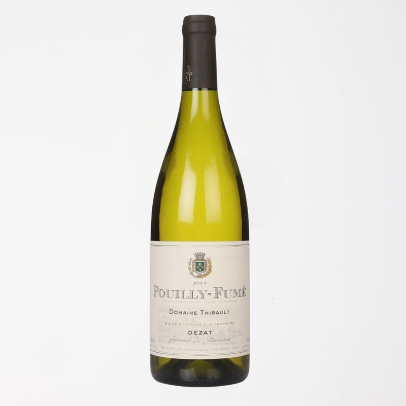 Bottle of Domaine Thibault Pouilly Fume from Panzer's