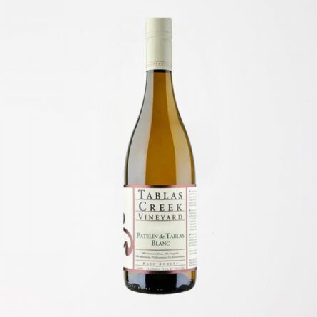 Bottle of Tablas Creek Patelin Blanc. White Wine from Panzer's