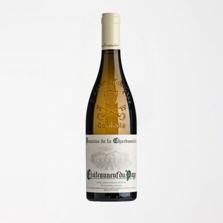 Bottle of Domaine de la Charbonniere Blanc Chateauneuf-du-Pape White Wine from Panzer's