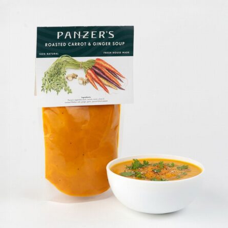Panzer's Roasted Carrot & Ginger Soup