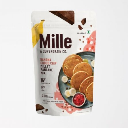 Mille Supergrain Banana Choco Chip Millet Pancake Mix from panzer's